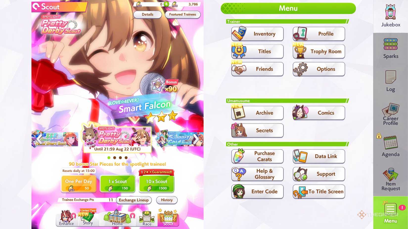 Guia detalha a melhor forma de treinar Smart Falcon em Umamusume: Pretty Derby - Imagem do artigo original