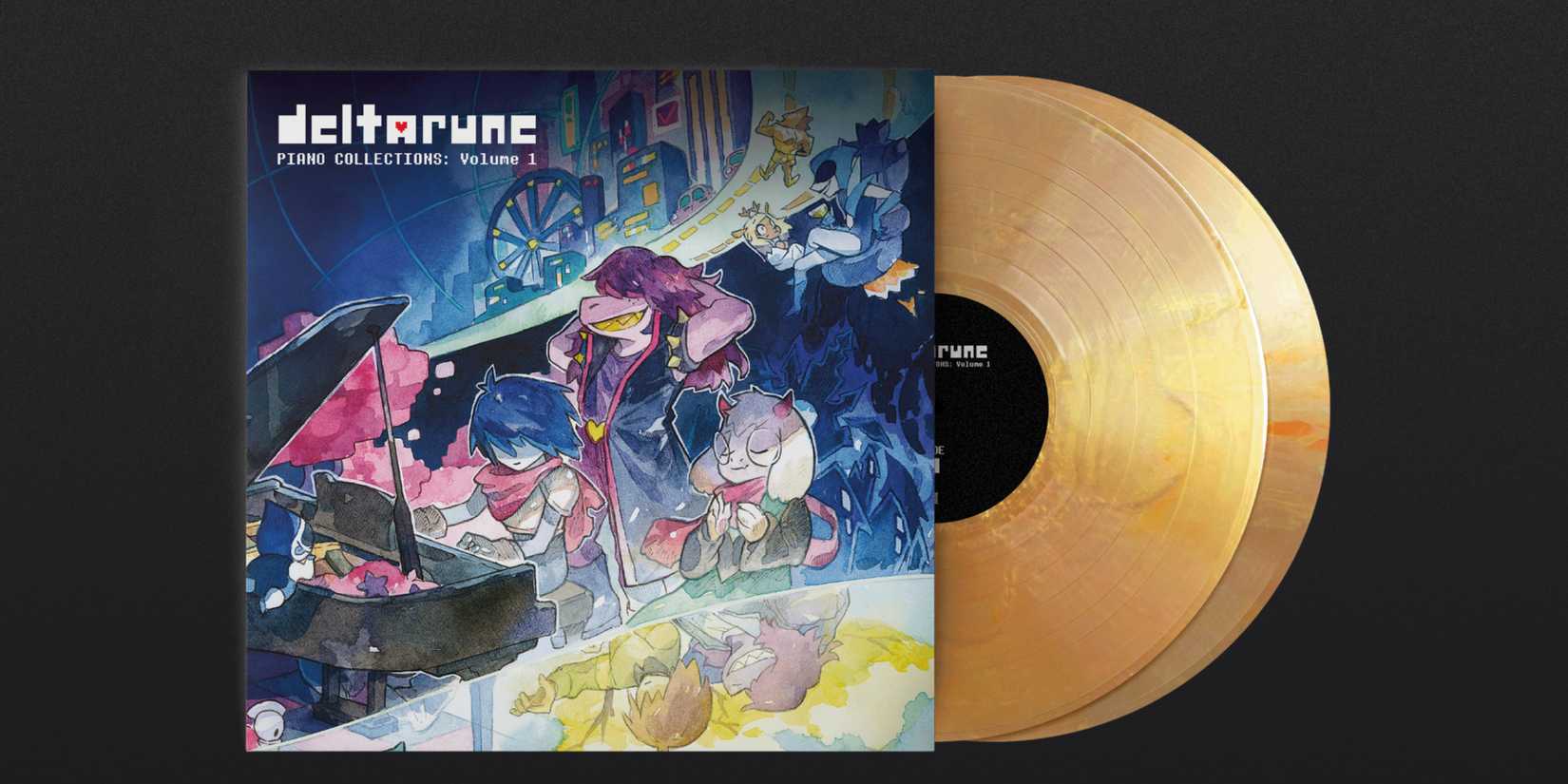 Trilha Deltarune Piano Collections Vol. 1 será lançada nesta sexta com 14 faixas e opções em vinil, CD e partitura - Imagem do artigo original