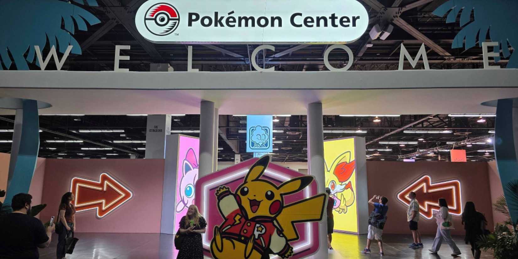 Pop-up do Pokémon Center em Anaheim atrai multidões e impõe sorteio para itens exclusivos - Imagem do artigo original