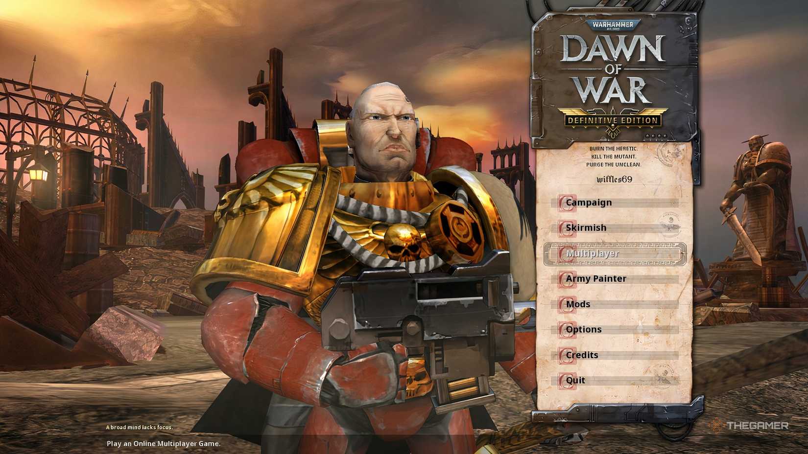 Warhammer 40,000: Dawn of War – Definitive Edition facilita partidas online, mas mantém limitações - Imagem do artigo original