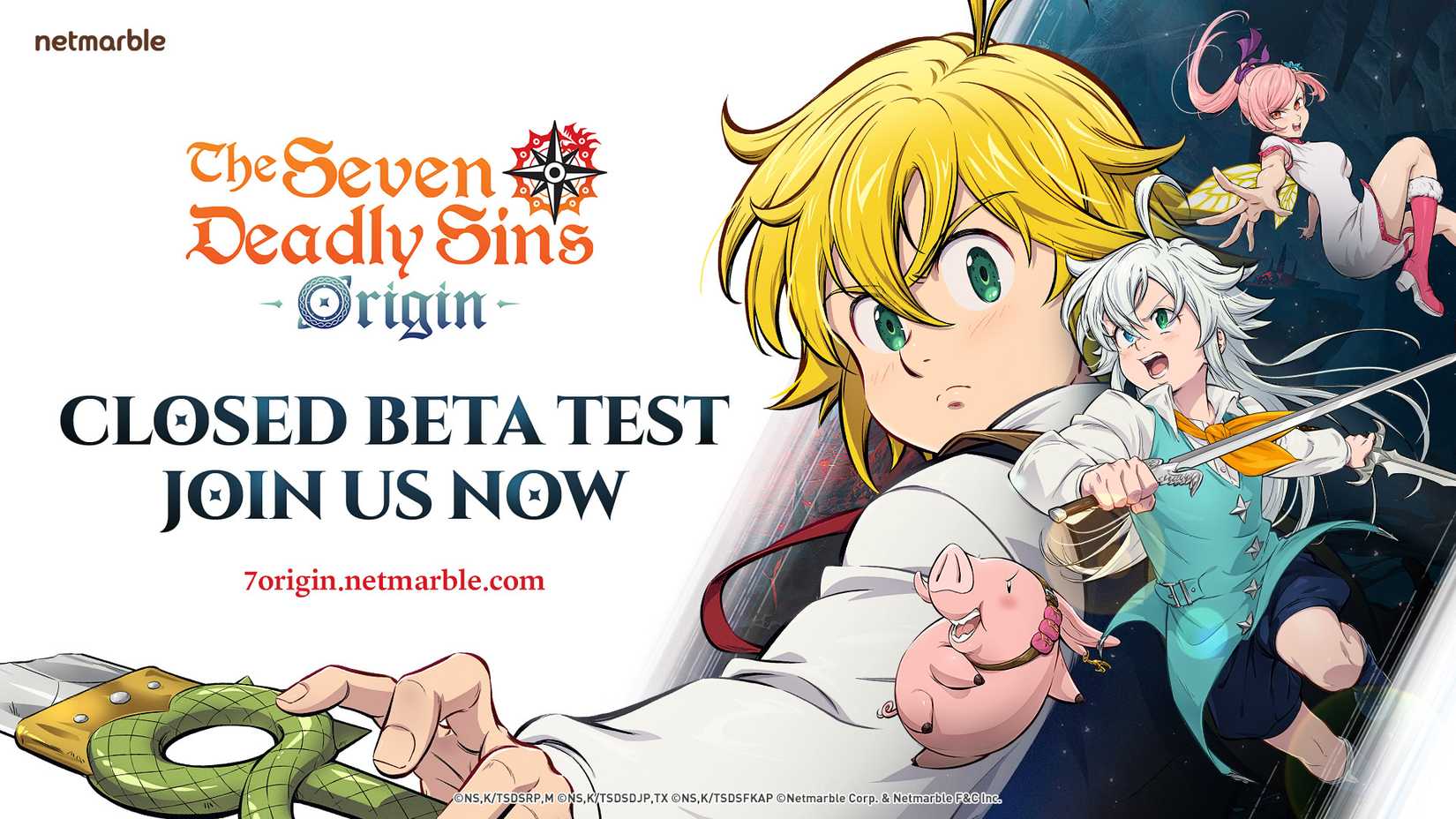 Netmarble libera cadastro para beta fechado de The Seven Deadly Sins: Origin - Imagem do artigo original