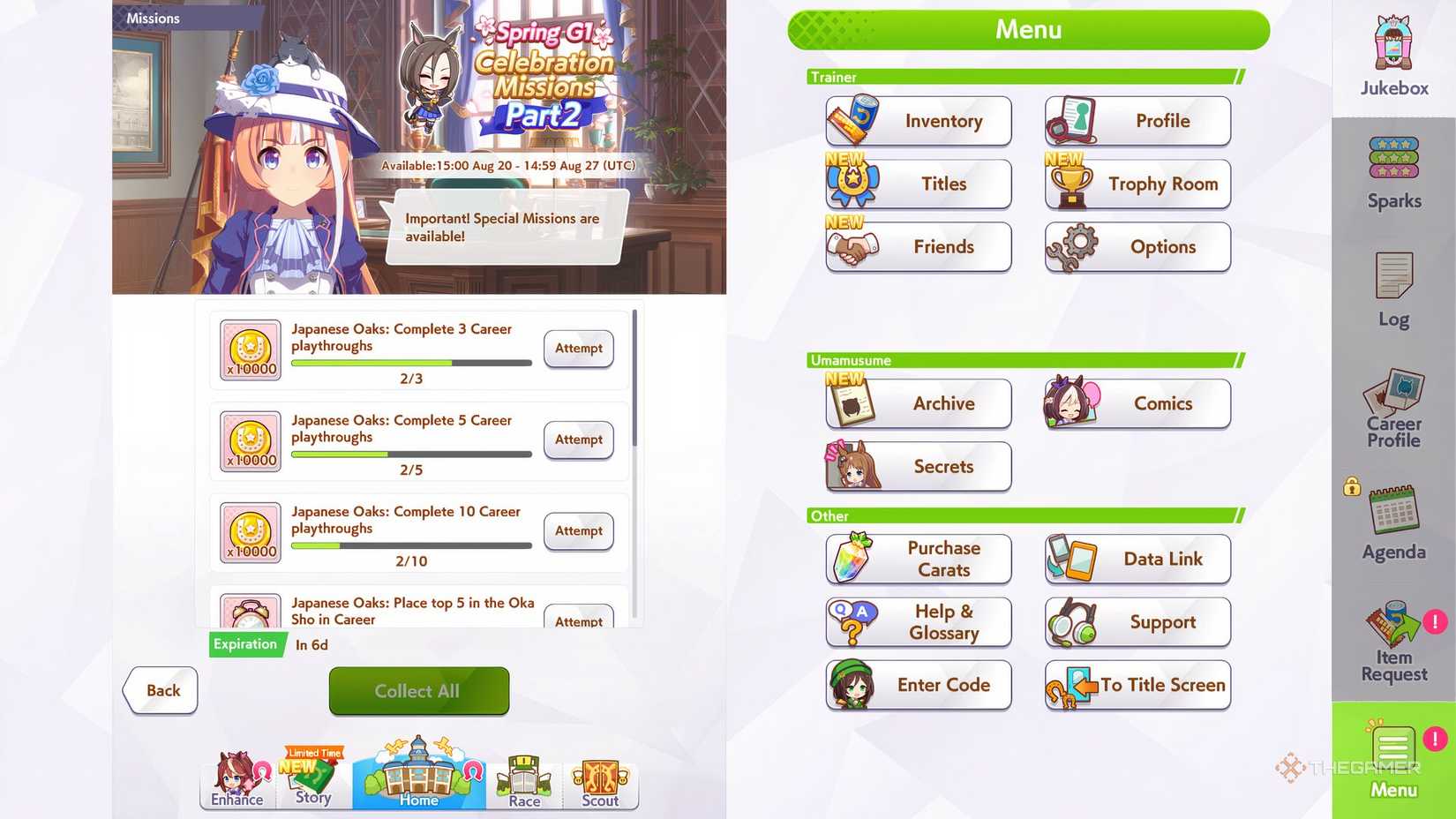 Umamusume: Pretty Derby lança segunda fase de missões da Spring G1 focada no Japanese Oaks - Imagem do artigo original