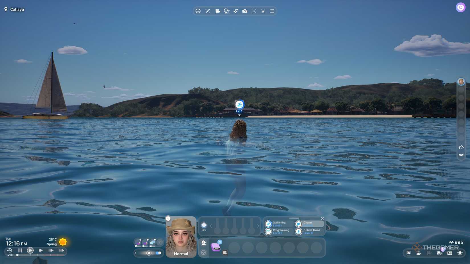 DLC Island Getaway introduz natação e construção de piscinas em InZoi - Imagem do artigo original