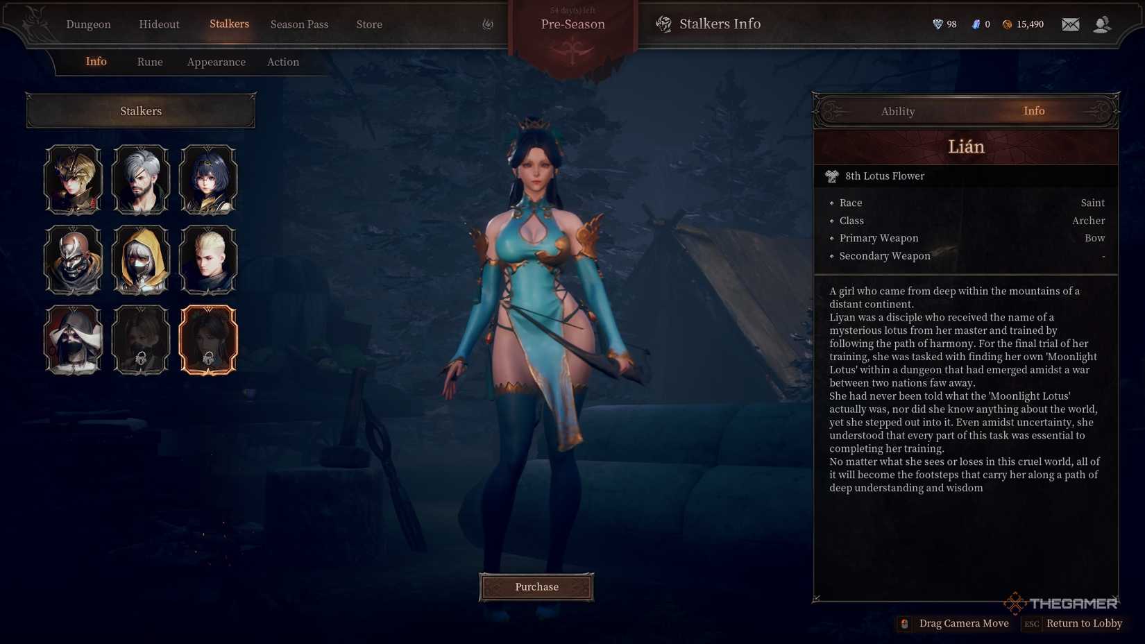 Dungeon Stalkers: guia aponta a configuração mais eficiente para Lian - Imagem do artigo original