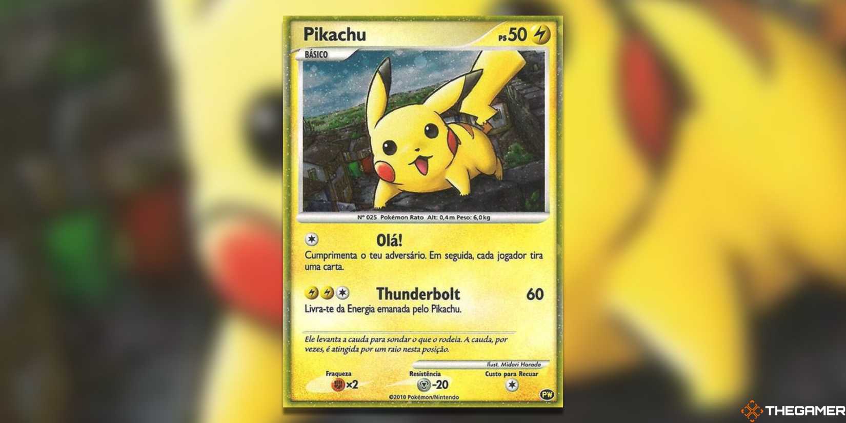 Promoções da Coleção Mundial de Pikachu estão entre as cartas mais valiosas do Pokémon TCG - Imagem do artigo original