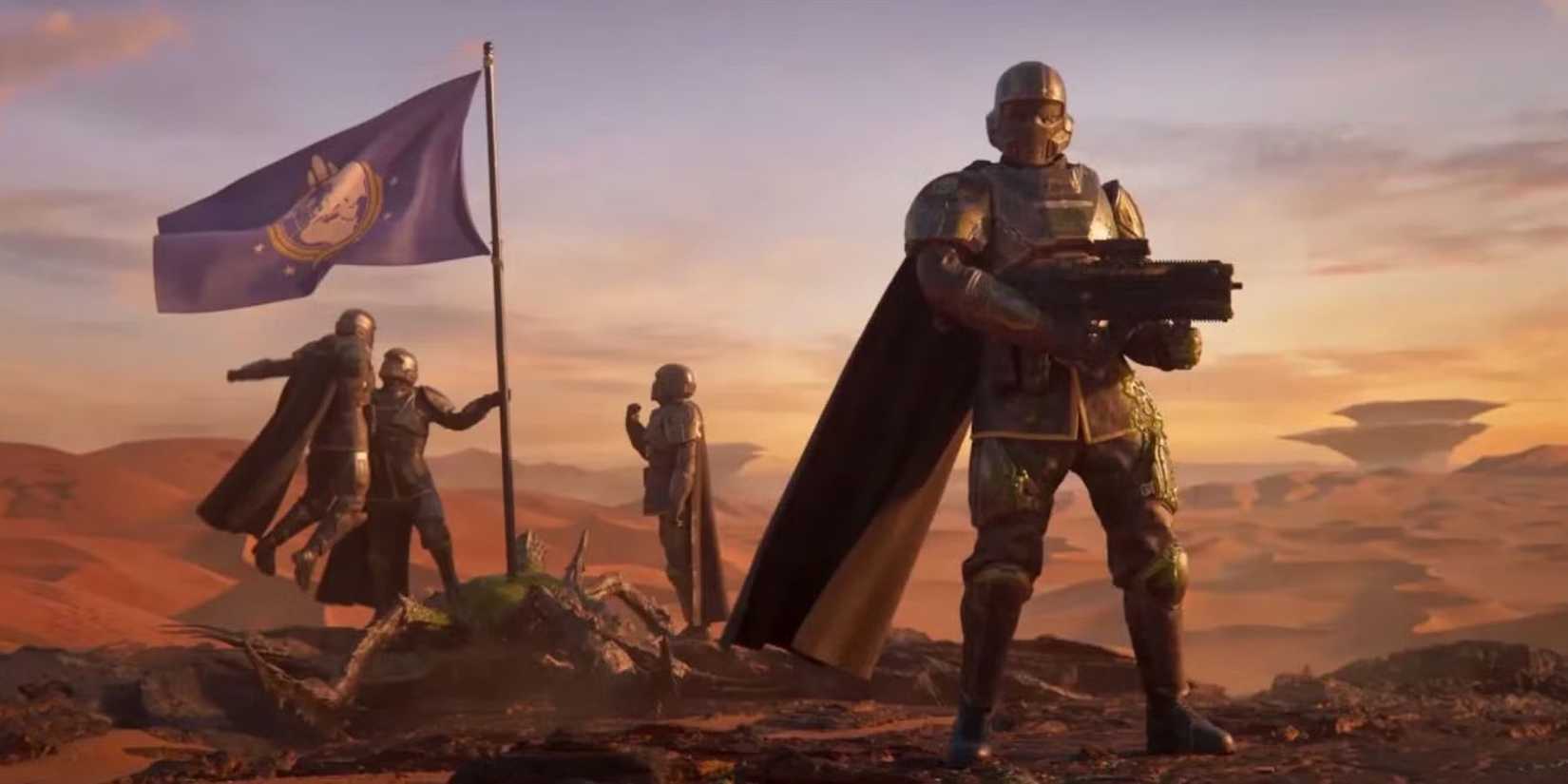 Comunidade PlayStation acolhe novos jogadores de Xbox em Helldivers 2 - Imagem do artigo original