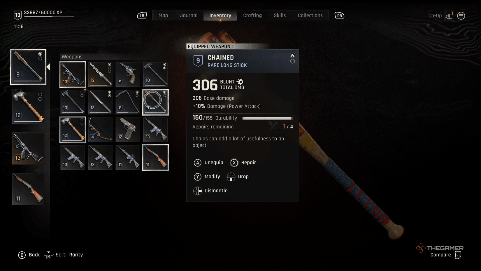 Dying Light: The Beast traz limite de reparos e uso de sucata para conservar armas - Imagem do artigo original
