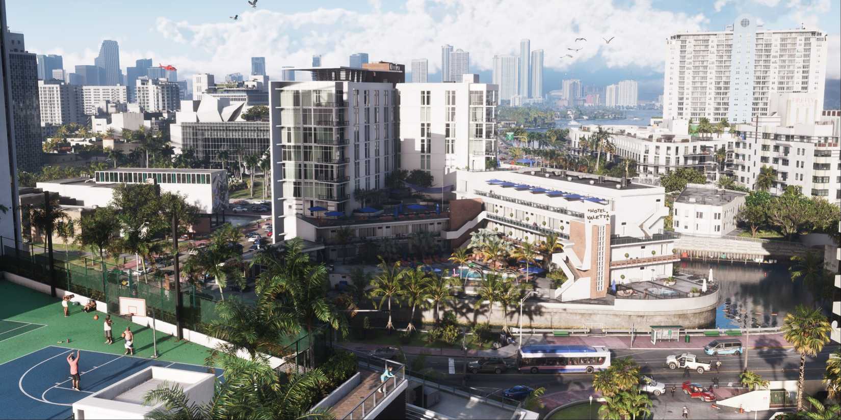 Artigo propõe que GTA 6 amplie cenário de Vice City para um mapa que cubra todo o país - Imagem do artigo original