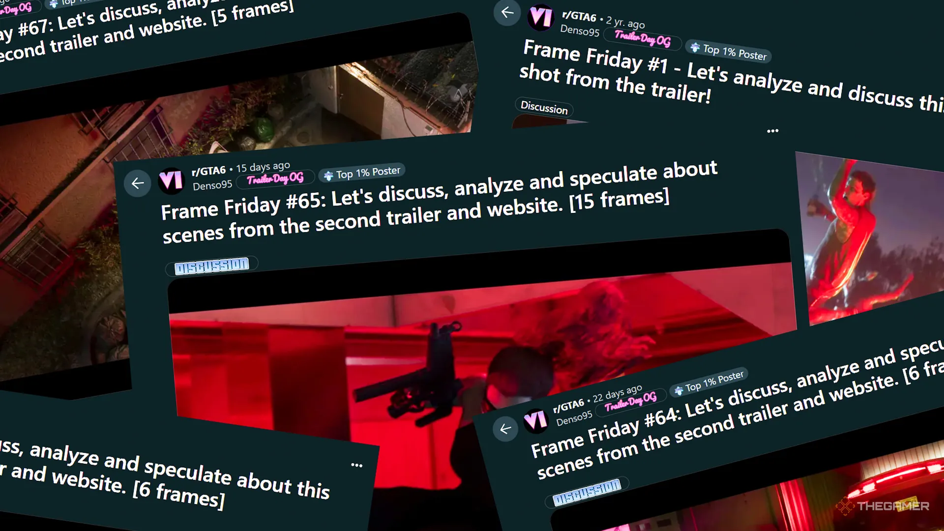 Fã de GTA 6 completa 67 semanas analisando quadros dos trailers no Reddit - Imagem do artigo