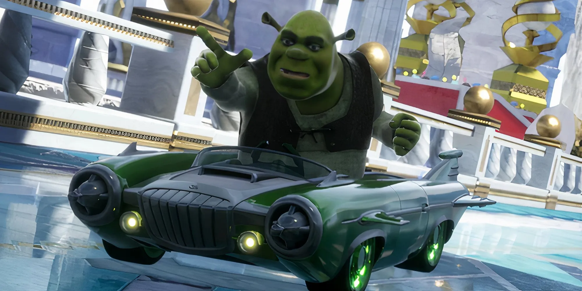 Mod transforma Shrek em piloto jogável em Sonic Racing: CrossWorlds - Imagem do artigo