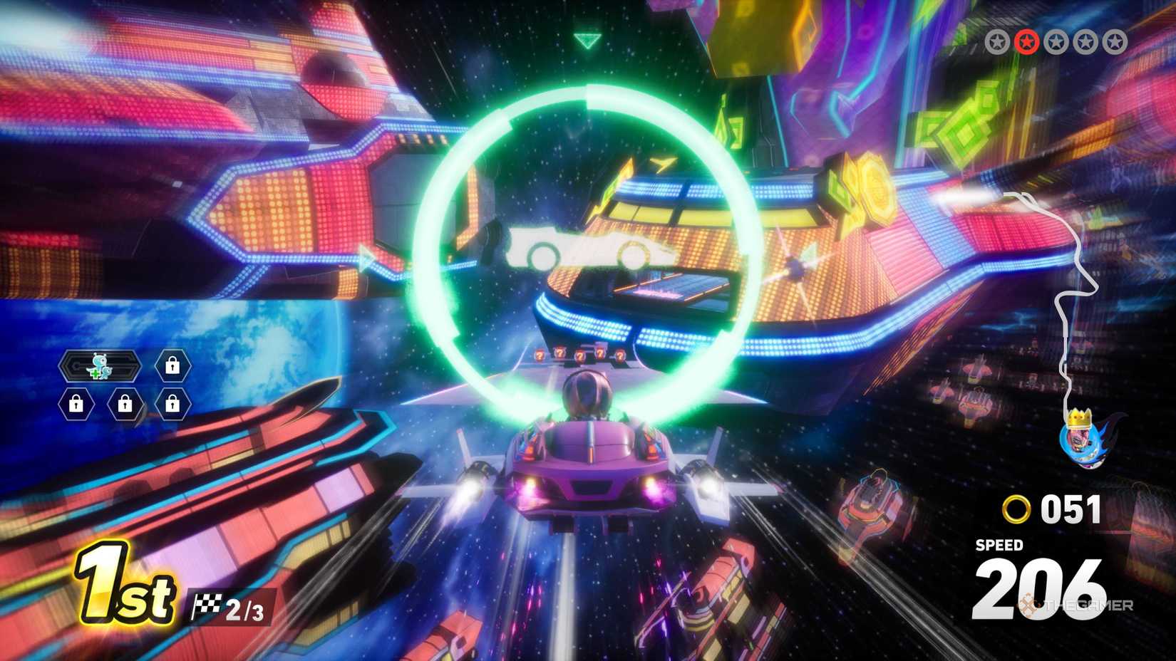 Sonic Racing: CrossWorlds destaca 15 pistas especiais acessadas por portal - Imagem do artigo original