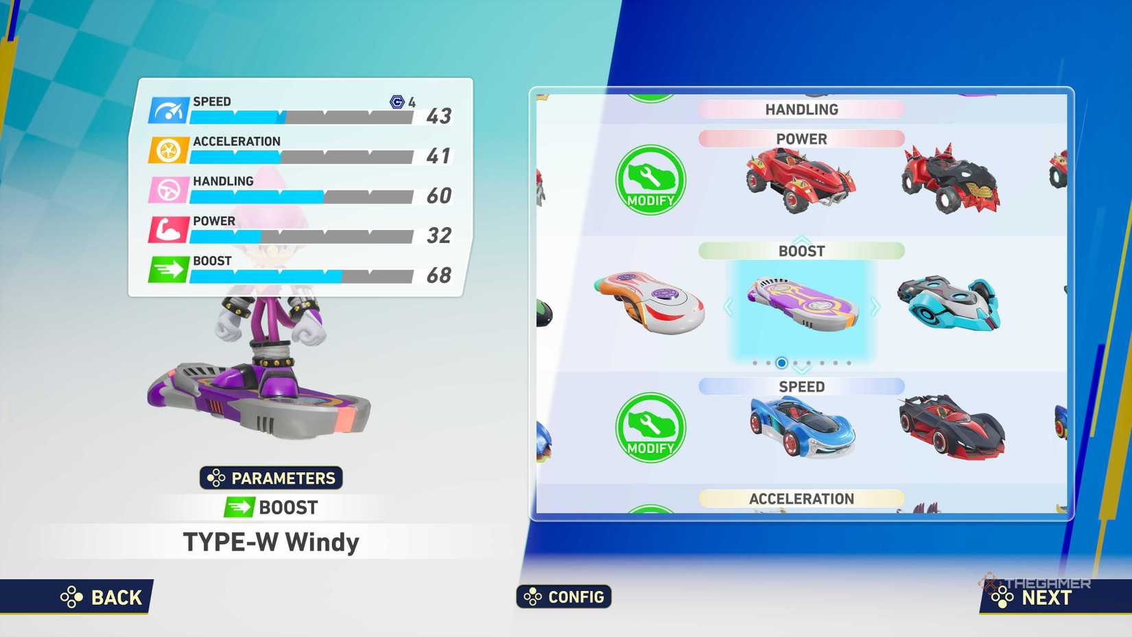Sonic Racing: CrossWorlds detalha classes de veículos e estatísticas para cada estilo de piloto - Imagem do artigo original