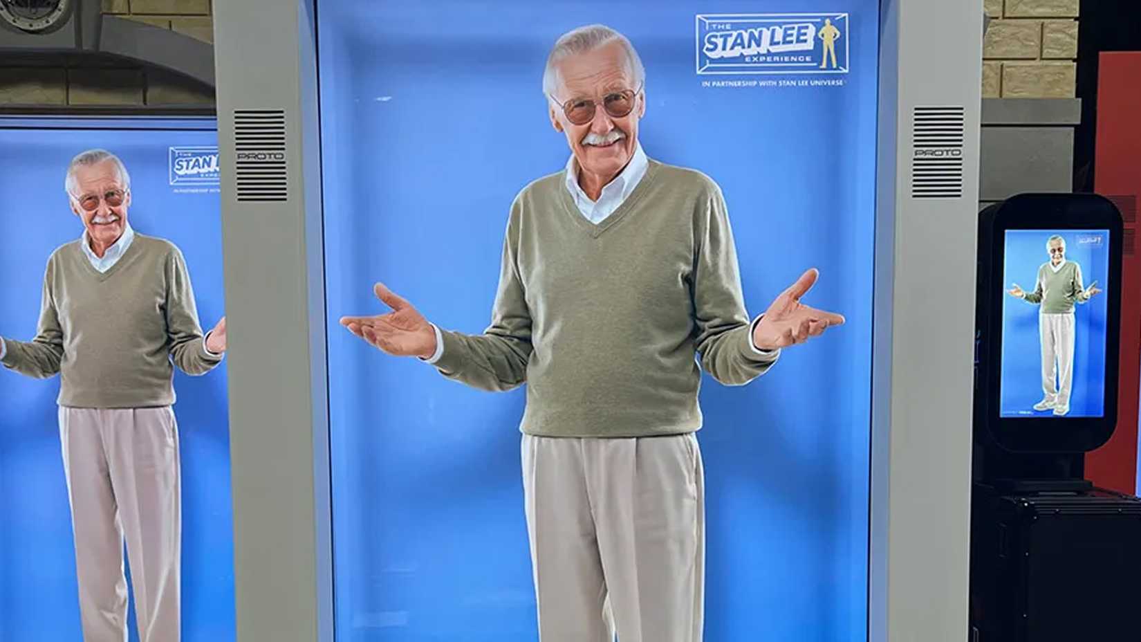 Holograma de Stan Lee com inteligência artificial será atração na Comic Con de Los Angeles - Imagem do artigo original