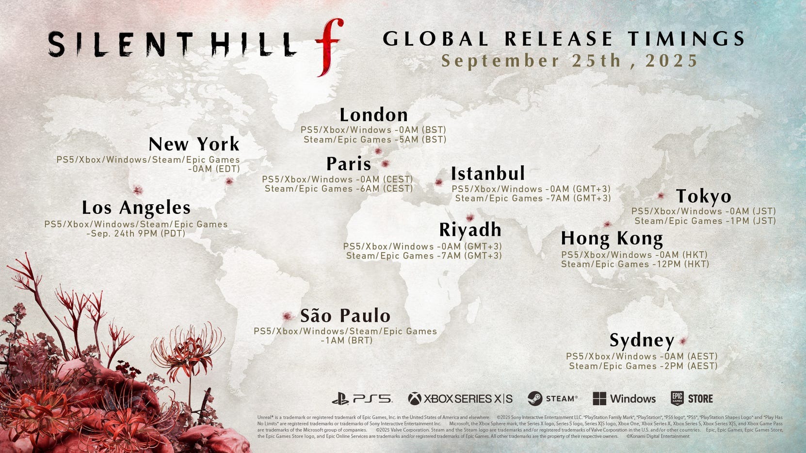 Silent Hill f estreia em 25 de setembro; lançamento no Brasil será à 1h - Imagem do artigo