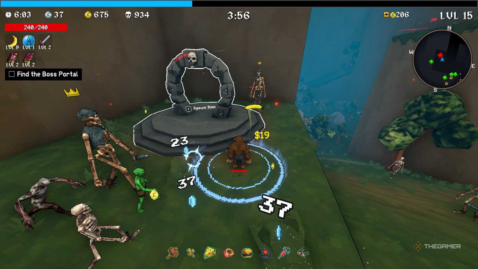 Megabonk: como localizar e vencer Lil Bark, o chefe final da Floresta - Imagem do artigo original