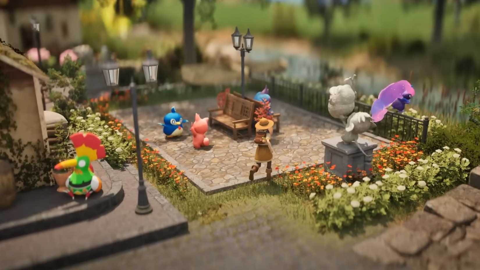 Trailer de Palfarm mostra mudanças de estação, casamento e apoio dos Pals - Imagem do artigo original