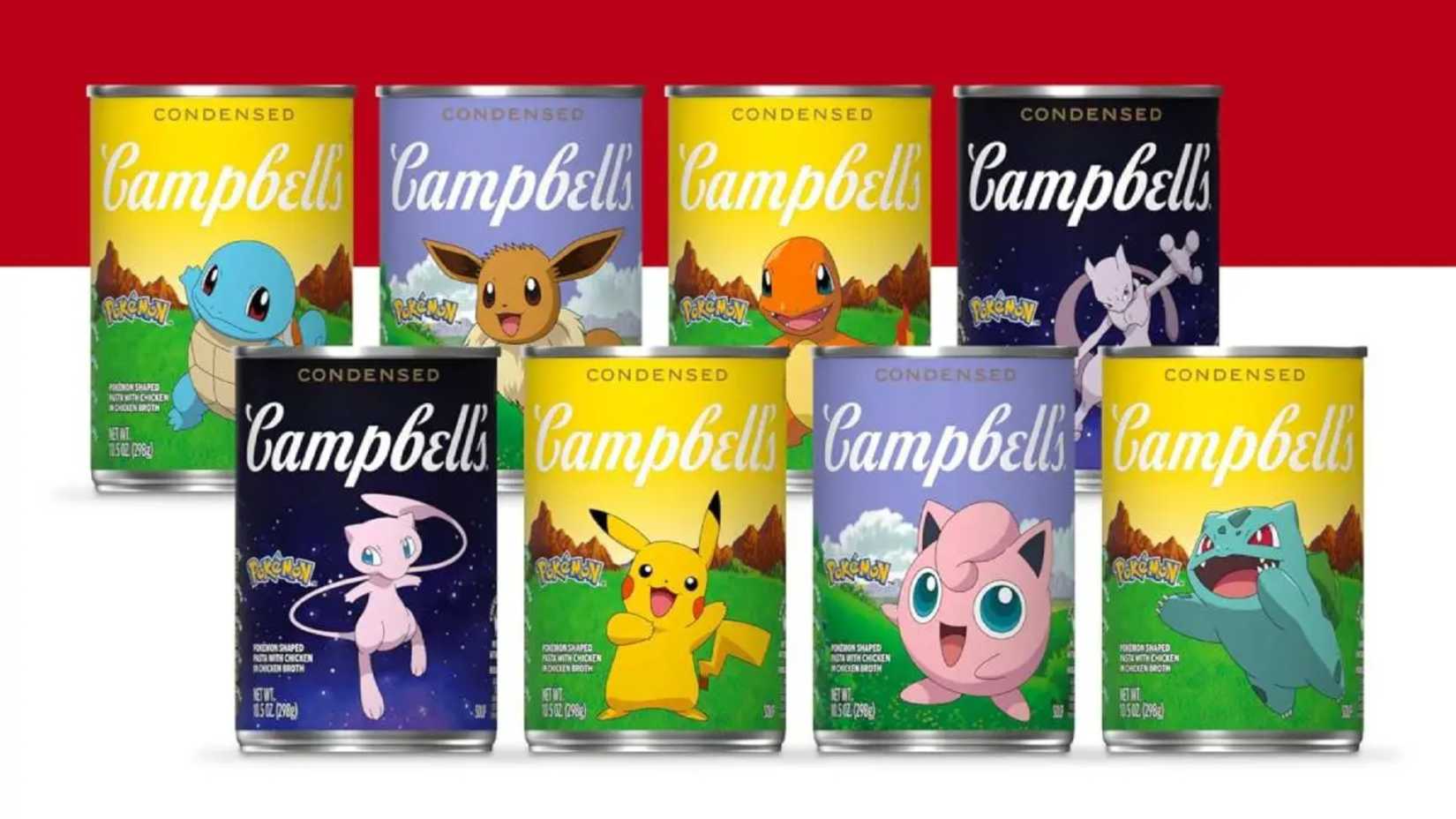 Campbell’s e Pokémon lançam concurso com oito latas colecionáveis; prêmio inclui um possível Switch 2 - Imagem do artigo original