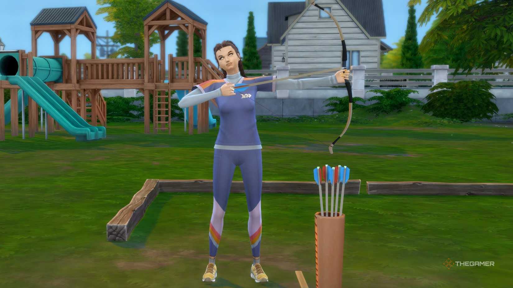 The Sims 4: pacote Adventure Awaits introduz habilidade de arco e flecha com cinco níveis - Imagem do artigo original