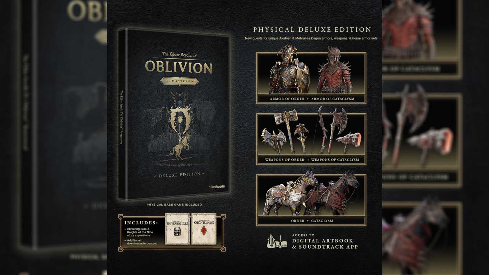 Edição física de The Elder Scrolls IV: Oblivion Remastered exigirá download de conteúdo - Imagem do artigo original