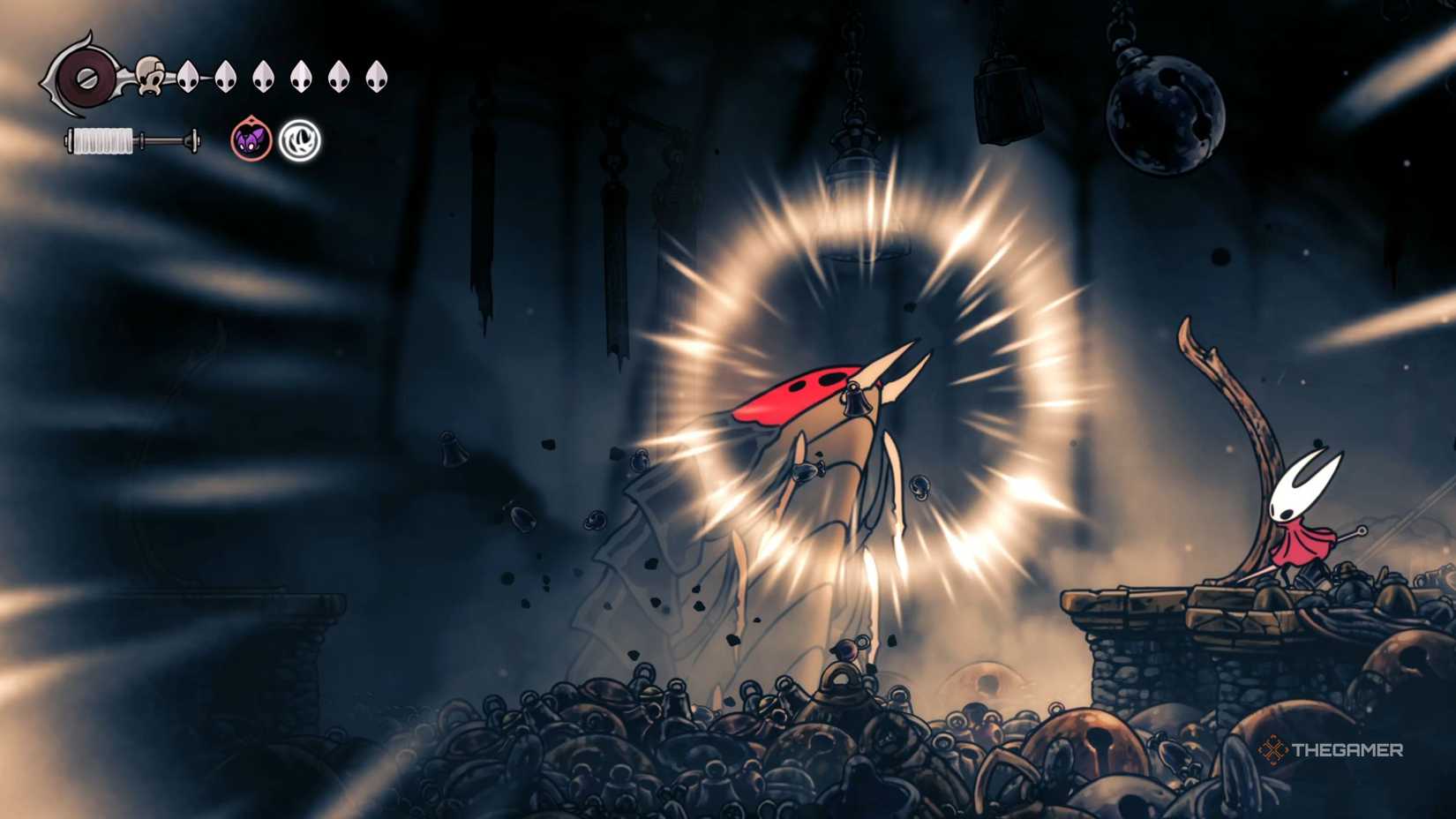 Hollow Knight: Silksong – como encontrar e derrotar o chefe Bell Eater - Imagem do artigo original