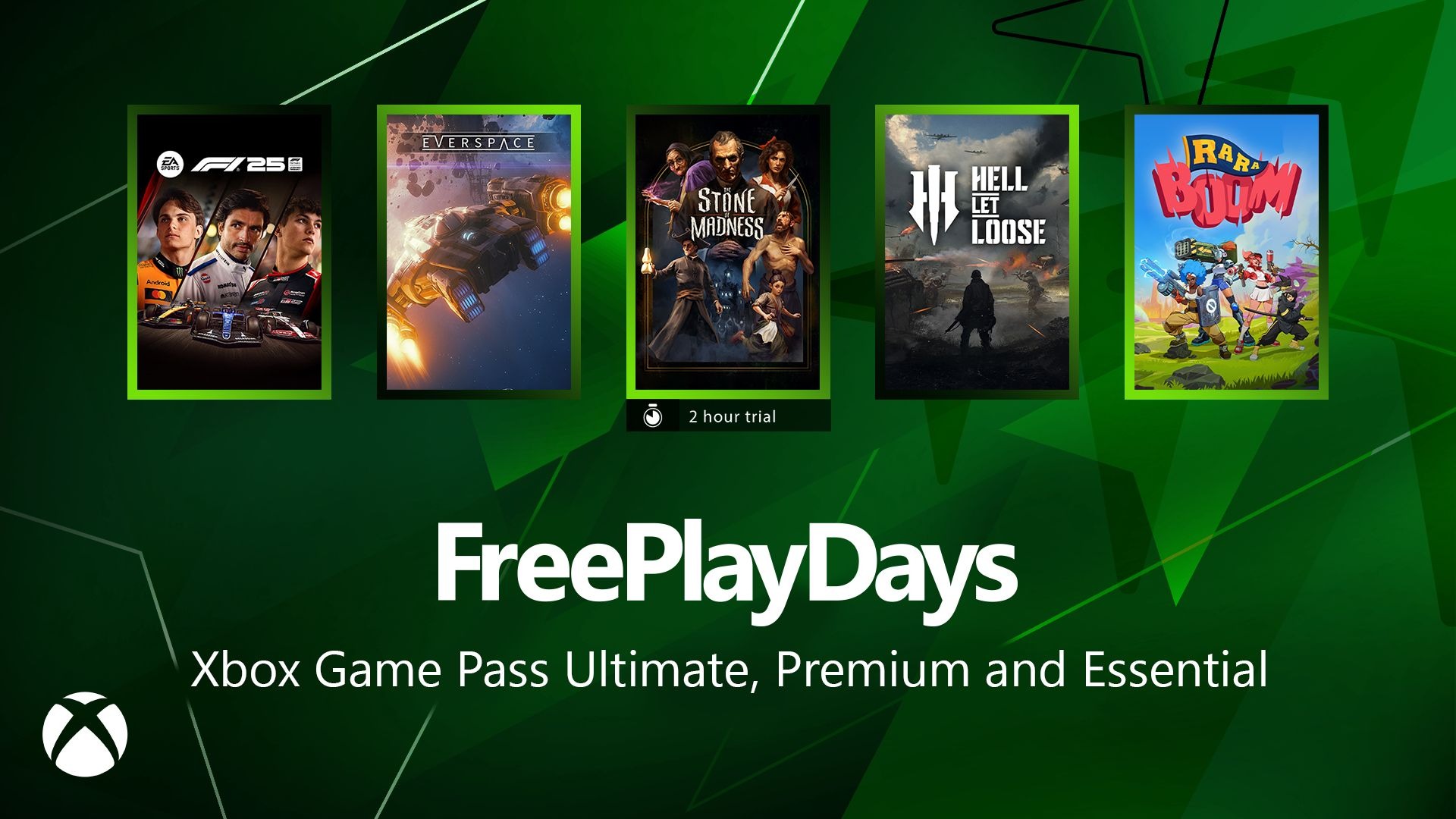 Xbox oferece cinco jogos gratuitos para o fim de semana; F1 25 está na lista - Imagem do artigo