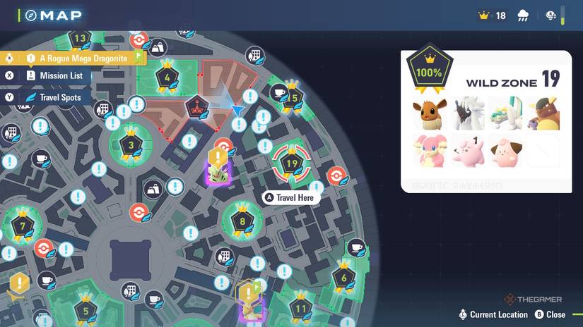 Pokemon Legends: Z-A destaca oito Wild Zones ideais para caça de Pokémon shiny - Imagem do artigo original