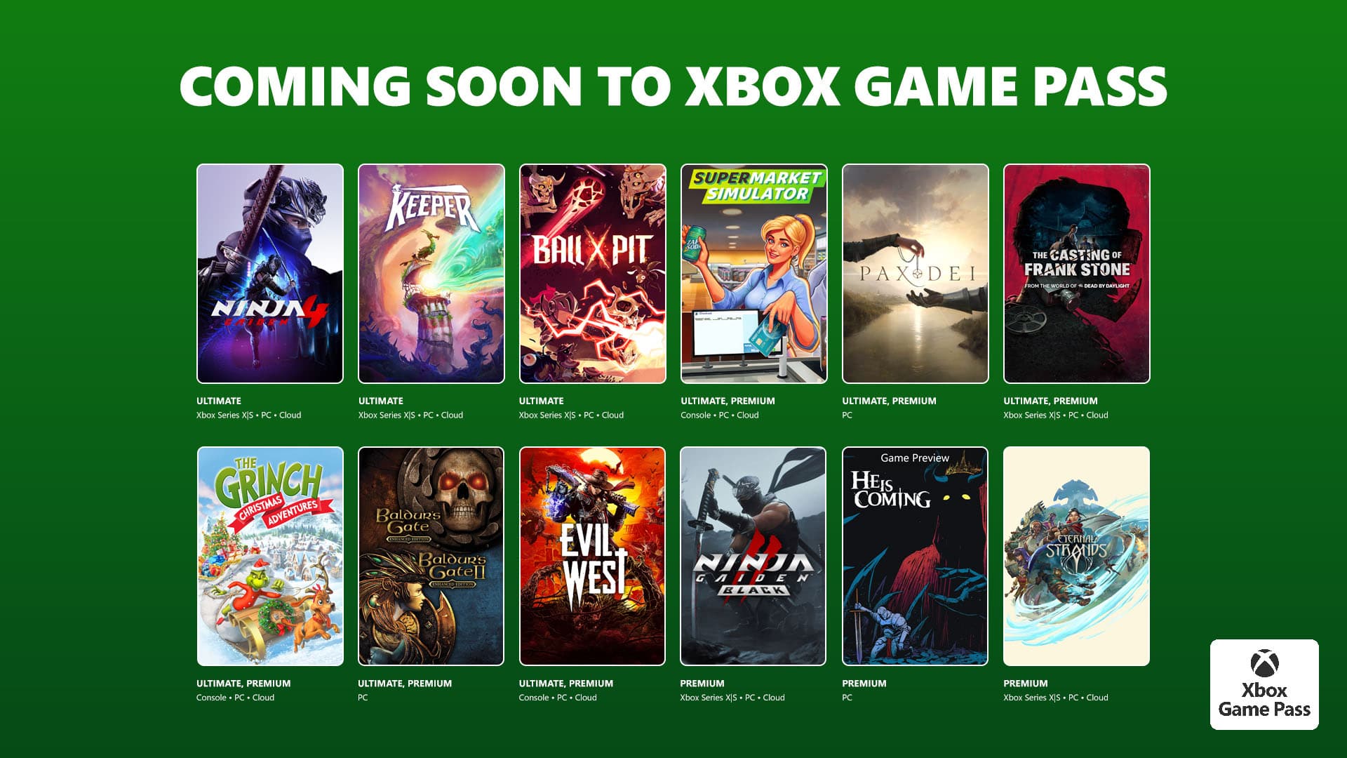 Xbox Game Pass inclui Ninja Gaiden 4 e Evil West nesta terça-feira (21) - Imagem do artigo