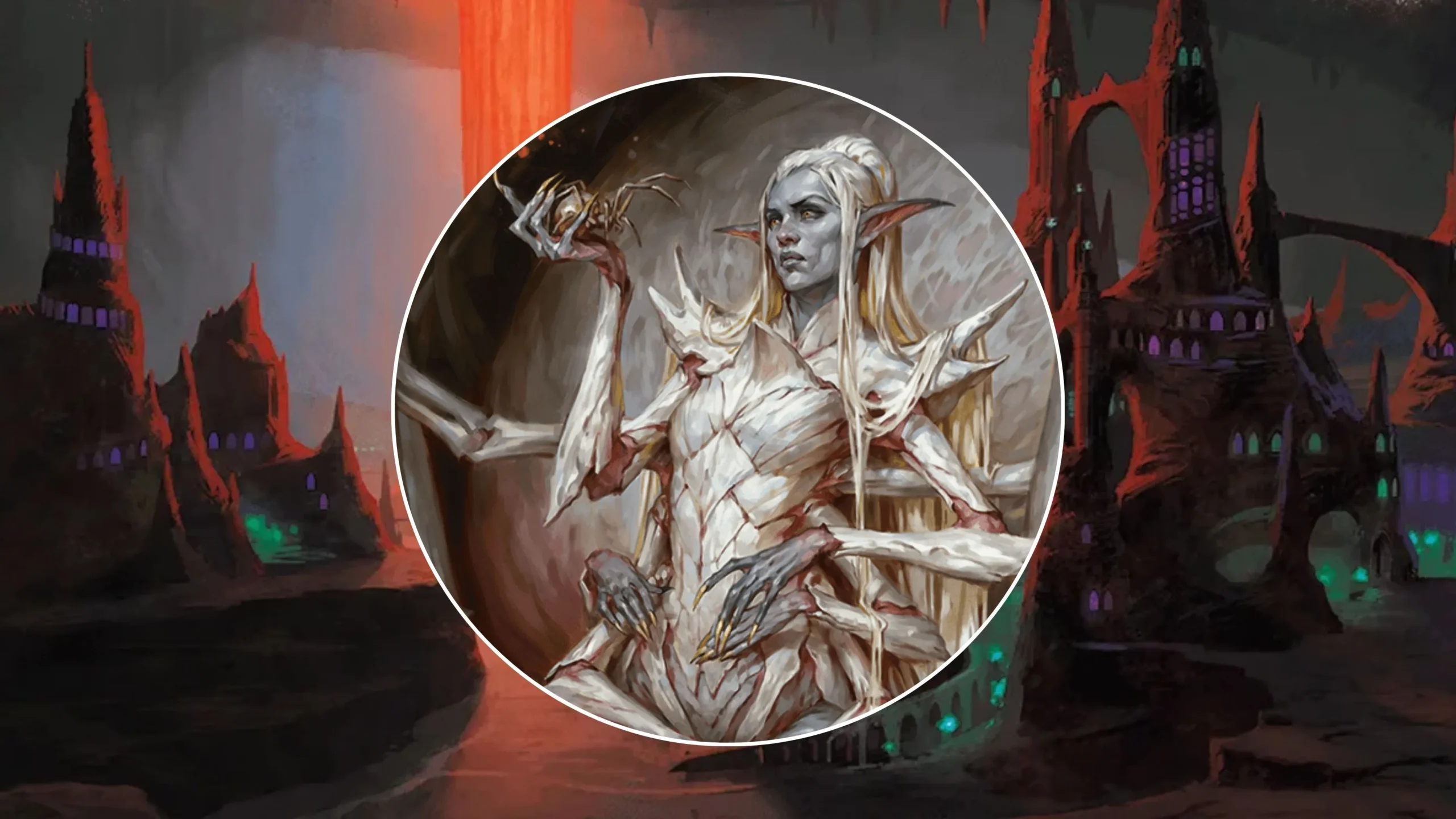 Guia explica como incorporar a deusa Lolth em campanhas de Dungeons & Dragons - Imagem do artigo