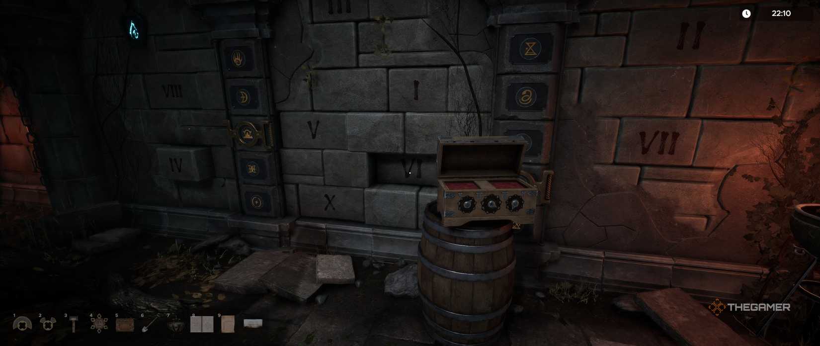 Guia detalha solução dos enigmas do pátio do Castelo de Drácula em Escape Simulator 2 - Imagem do artigo original