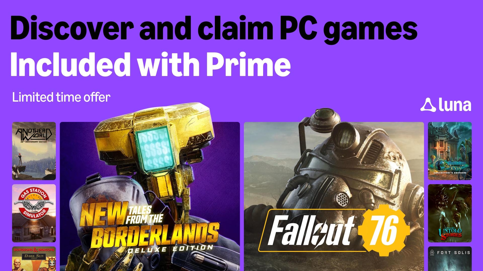Prime Gaming libera 13 jogos gratuitos em novembro; Fallout 76 é destaque - Imagem do artigo