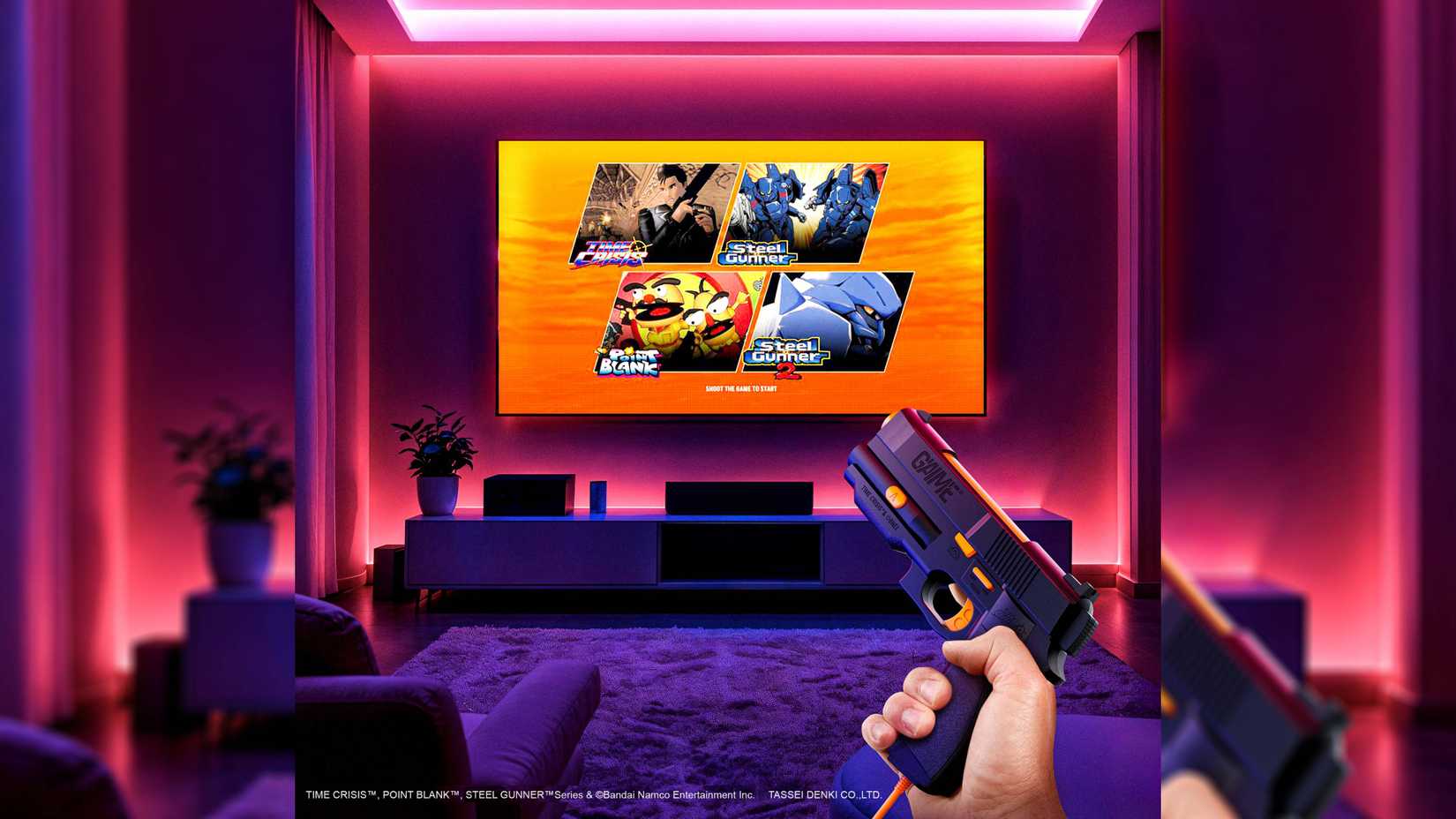 Gaime traz clássicos de pistola de luz para a TV de casa e dispensa fichas - Imagem do artigo original