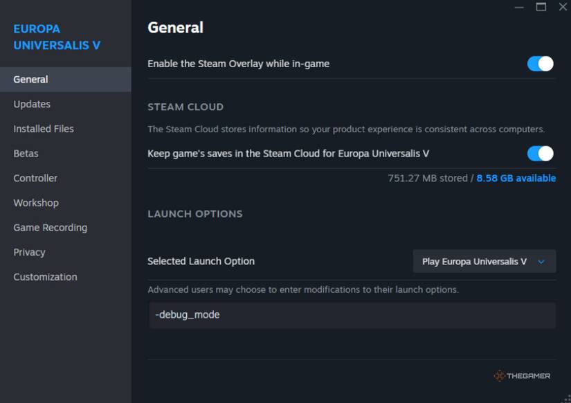 Europa Universalis 5: modo debug e lista de comandos de console para facilitar a jogatina - Imagem do artigo original