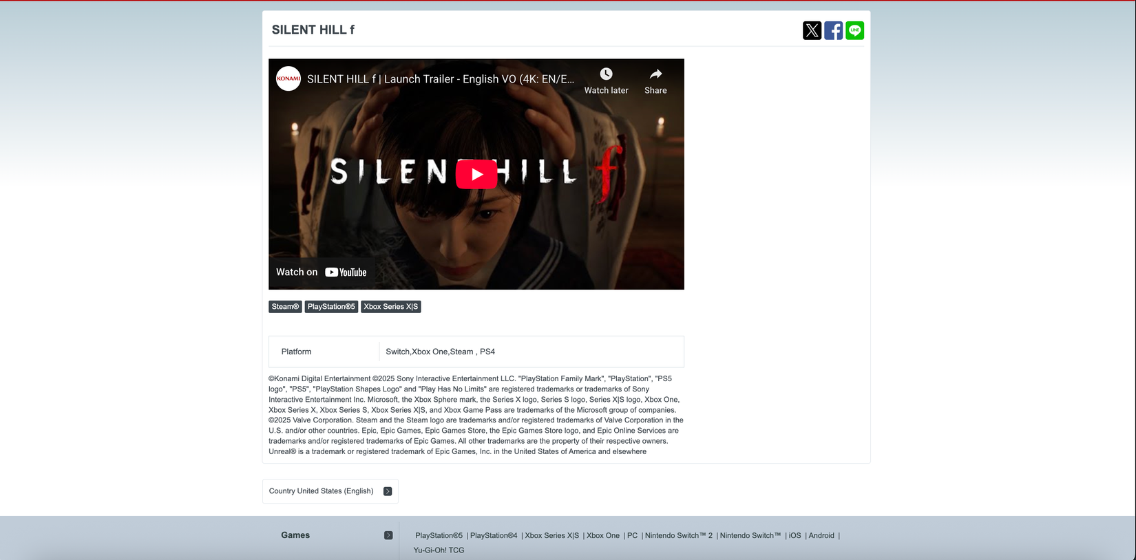 Silent Hill f pode ganhar versões para PS4, Xbox One e Switch, sugere site da Konami - Imagem do artigo original