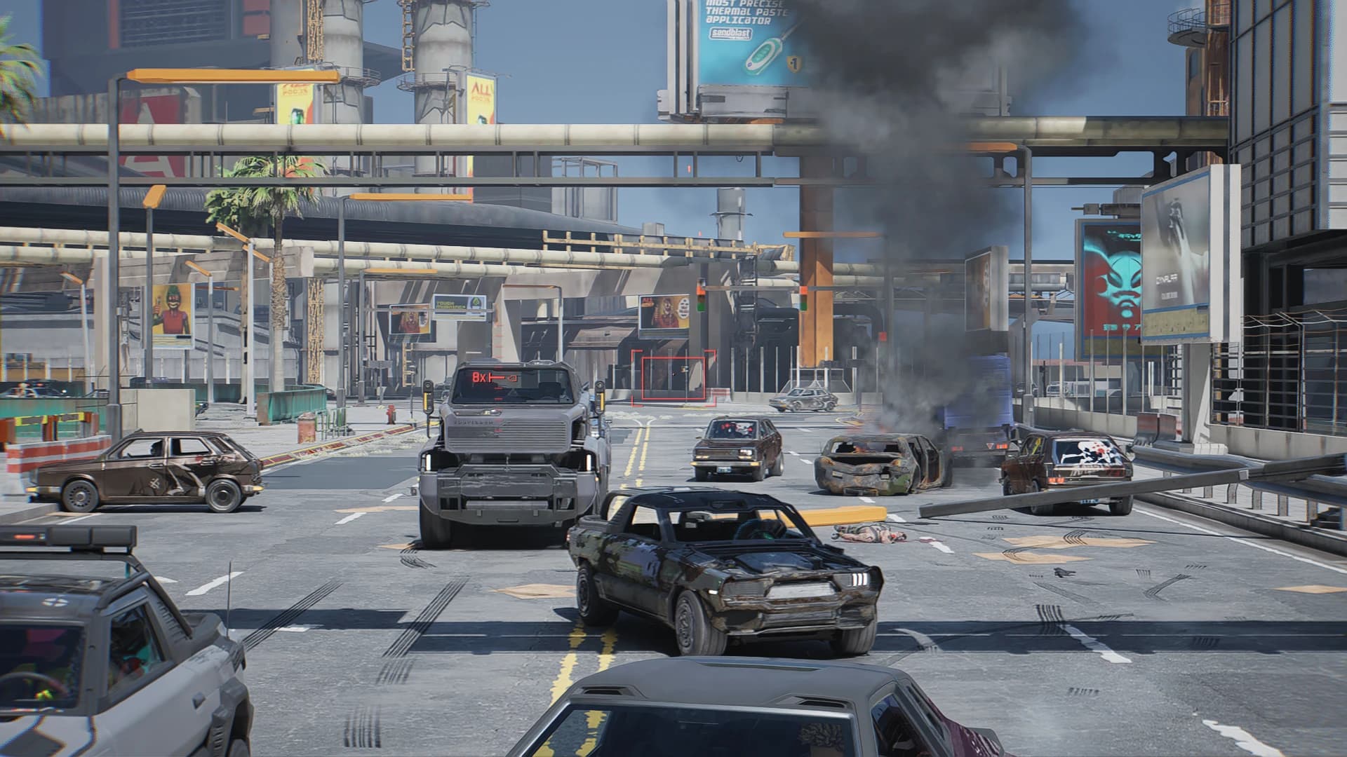 Mod Night City Traffic Overhaul altera fluxo de veículos em Cyberpunk 2077 - Imagem do artigo
