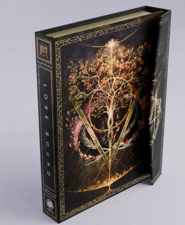 VaatiVidya anuncia livro “Lore Bound” com a história de Elden Ring; pré-venda aberta - Imagem do artigo original