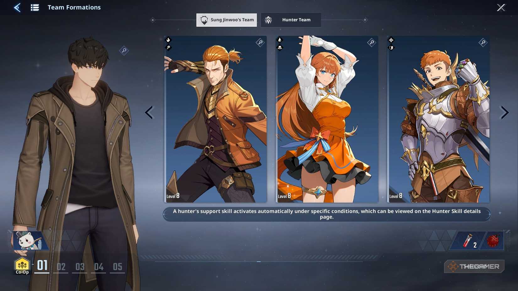 Solo Leveling: Arise Overdrive apresenta 20 caçadores jogáveis e sistema de recrutamento com moedas in-game - Imagem do artigo original