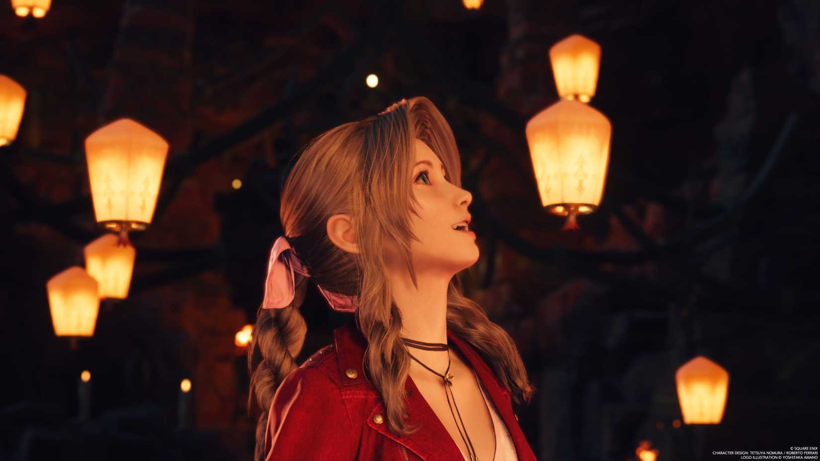 Atriz de voz de Aerith pede que fãs parem de marcá-la em fanfics “quentes” de Final Fantasy VII Remake - Imagem do artigo original
