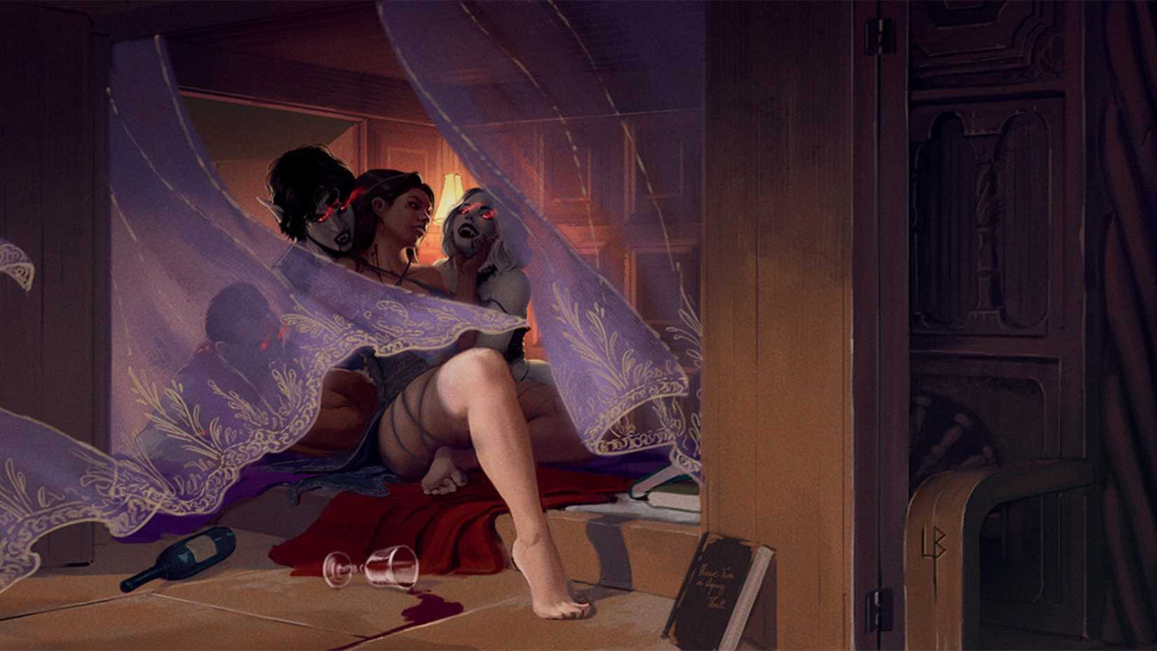 Livro de Astarion adiciona novos antecedentes, feitos e traços vampíricos a Dungeons & Dragons - Imagem do artigo original