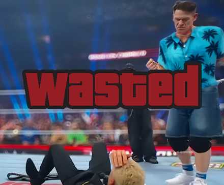 WWE registra última luta de John Cena com um Nintendo 3DS - Imagem do artigo original