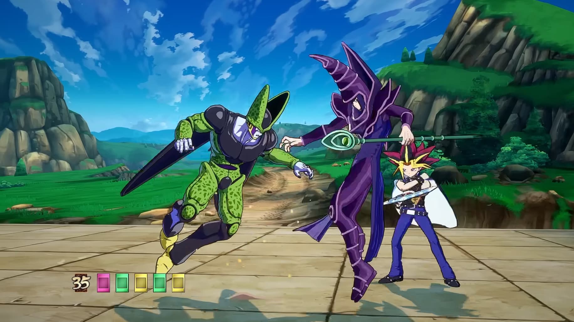 Mod traz Yugi, de Yu-Gi-Oh!, como lutador completo em Dragon Ball FighterZ - Imagem do artigo