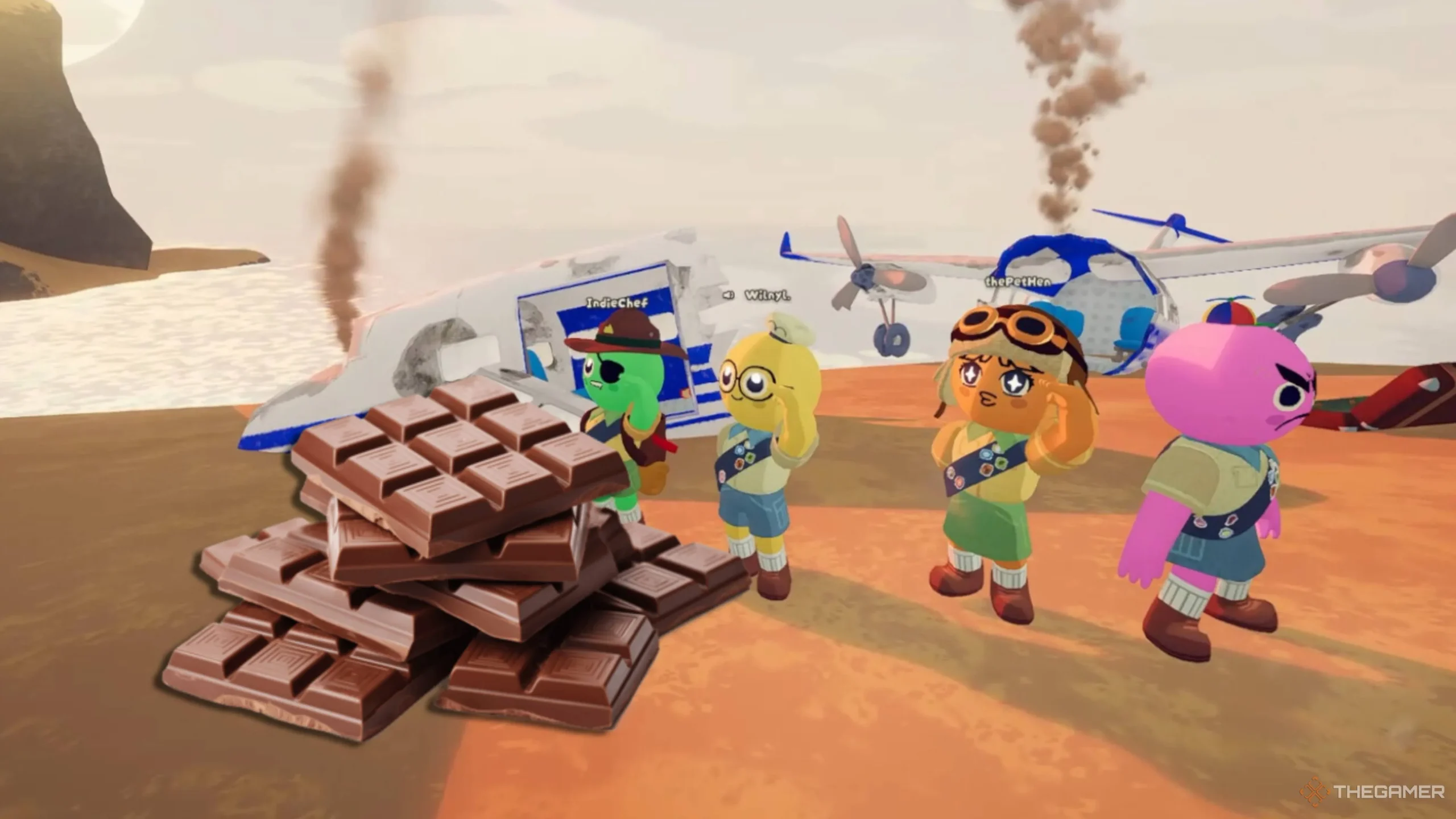 Aggro Crab celebra chegada da primeira caixa de chocolates da Valve após sucesso de Peak - Imagem do artigo
