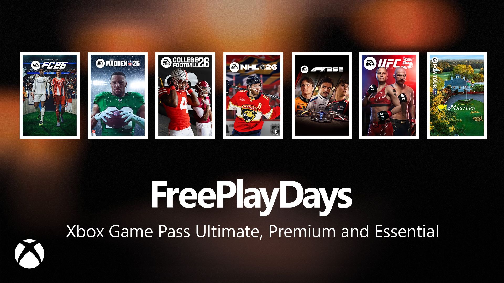 Xbox libera fim de semana gratuito com jogos EA Sports 26 e mais títulos do Game Pass - Imagem do artigo