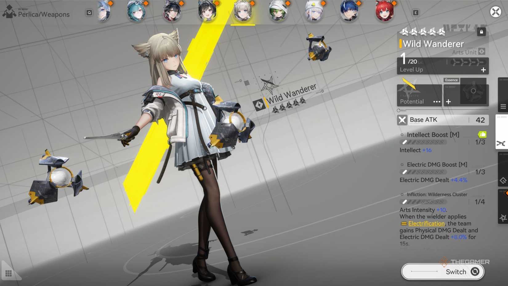 Arknights: Endfield — guia revela armas, equipamentos e formações ideais para a operadora Perlica - Imagem do artigo original
