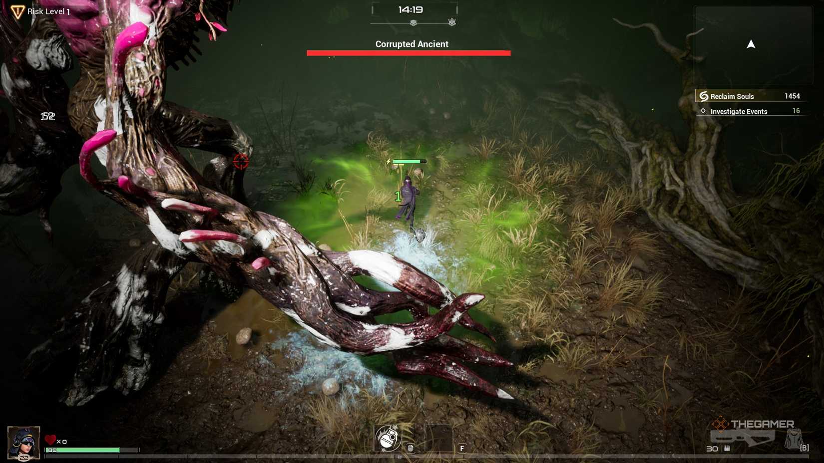 Guia detalha estratégias para derrotar Corrupted Treant, chefe final de Death Swamp em RIP - Imagem do artigo original
