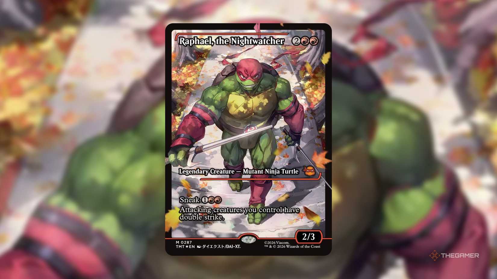 Prévia de MTG revela as 5 melhores cartas vermelhas da coleção Teenage Mutant Ninja Turtles - Imagem do artigo original