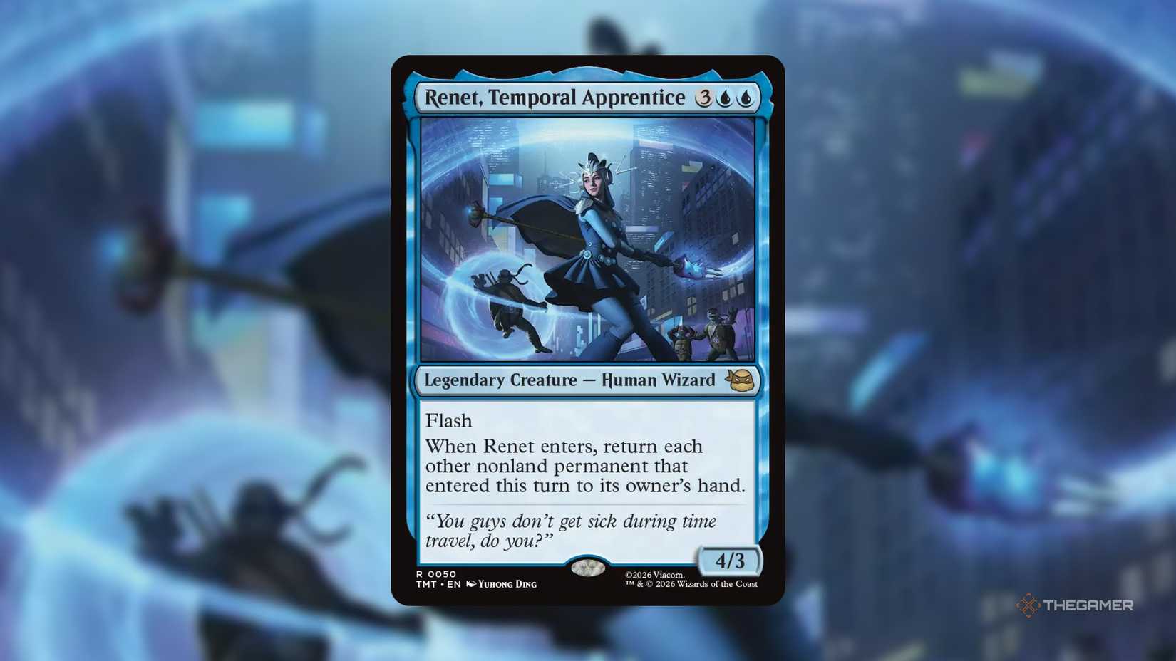 Coleção TMNT de Magic: The Gathering destaca cinco principais cartas azuis - Imagem do artigo original