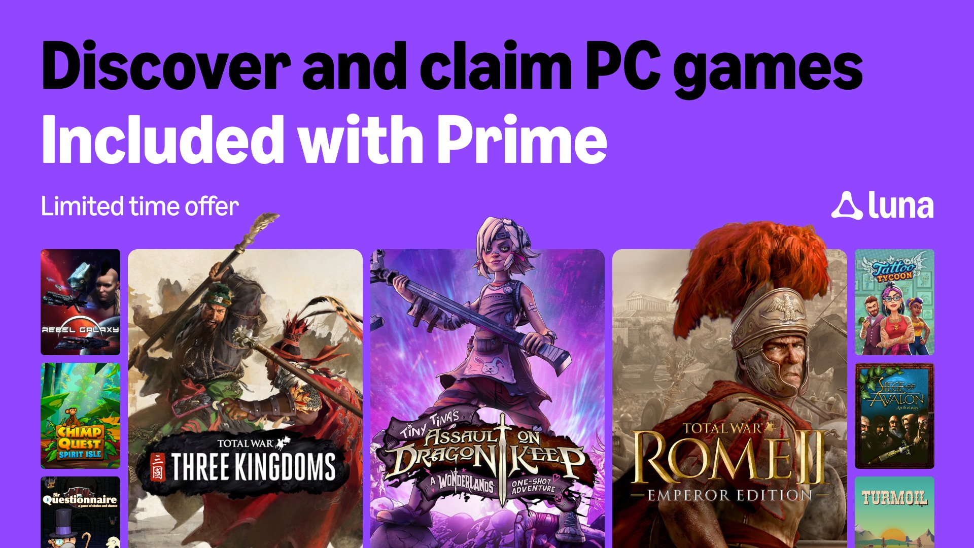 Prime Gaming libera 13 jogos gratuitos para assinantes em março - Imagem do artigo
