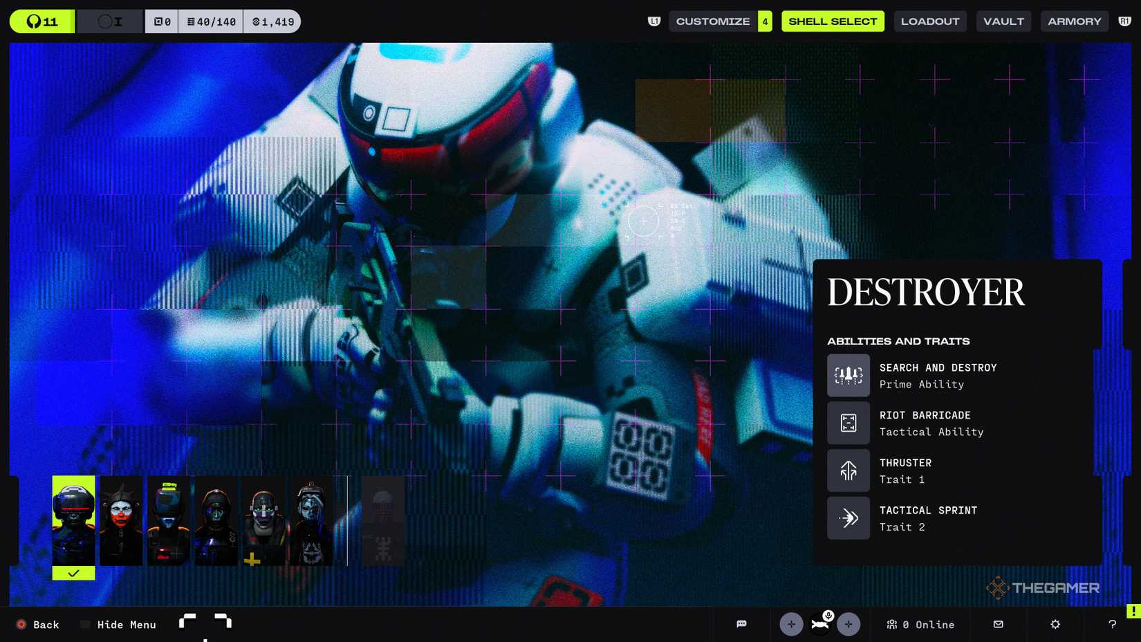 Guia reúne os melhores equipamentos para a classe Destroyer em Marathon - Imagem do artigo original