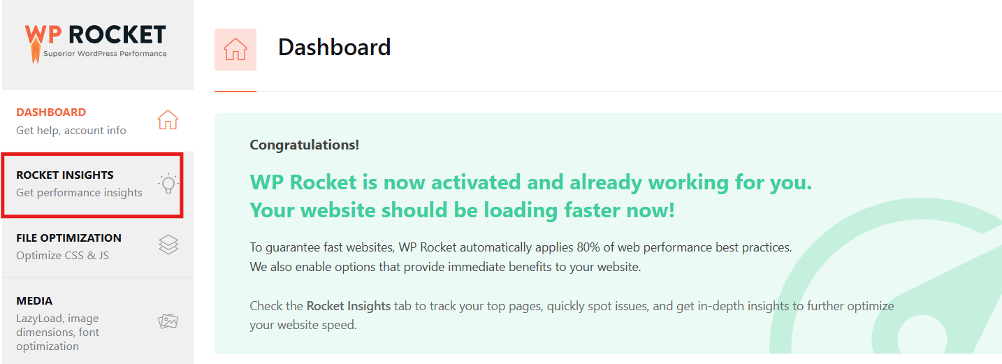 WP Rocket 3.21 integra Rocket Insights ao plugin e transforma recurso em hub de desempenho gratuito - Imagem do artigo original