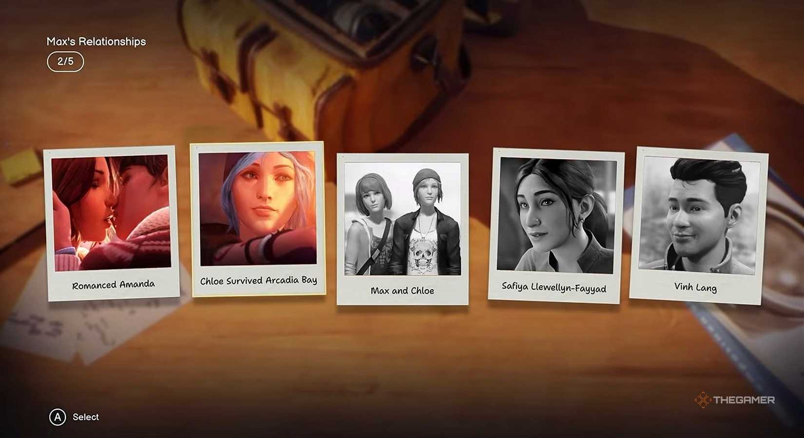 Life Is Strange: Reunion permite configurar cinco decisões dos jogos anteriores antes de iniciar a campanha - Imagem do artigo original